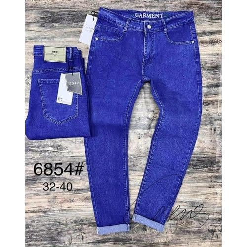 Smart Stock Jean Trouser For Men - Blue