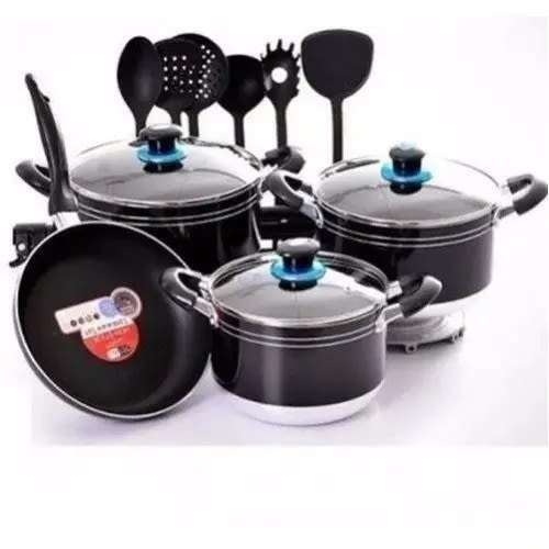 Non-stick Cookware Sets With Cooking Spoons