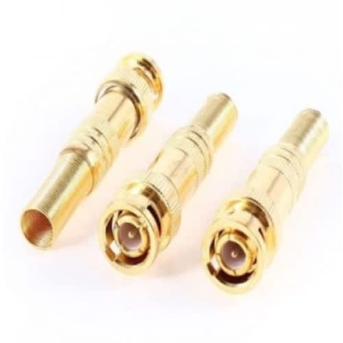 Bnc Connector - Gold - 50 Pcs.
