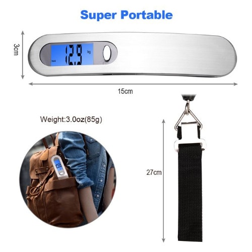 Digital Hanging Luggage Scales -50kg