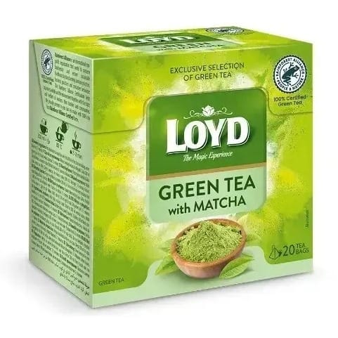 Loyds Green Tea With Matcha Ginger - 20 Tea Bags