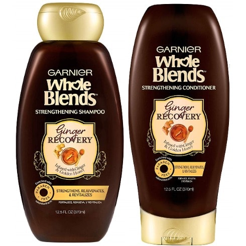 Whole Blends Haircare - Ginger Recovery - Strengthening Shampoo & Conditioner Set - 370ml