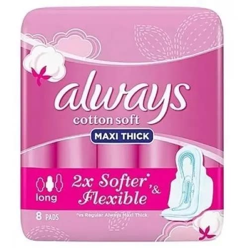 Always Sanitary Pad - Pink -8 Pads