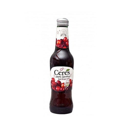 100% Sparkling Red Grape Juice - 275ml X 6