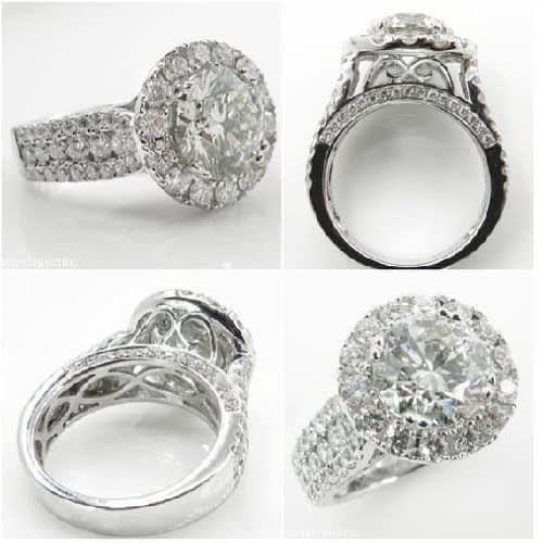 My Love Engagement Ring - Silver