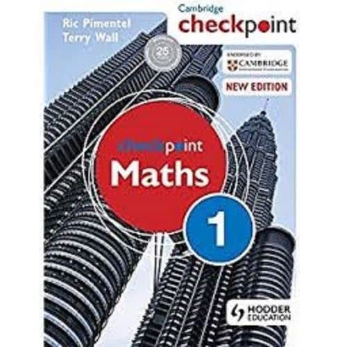 Cambridge Checkpoint Maths Workbook 1 - Paperback