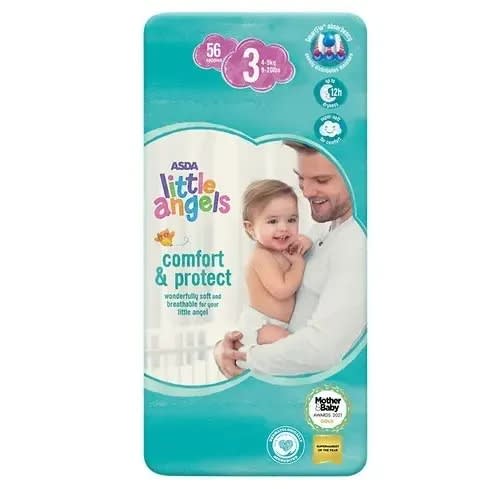 Comfort & Protect Size 3 Nappies - 56pack
