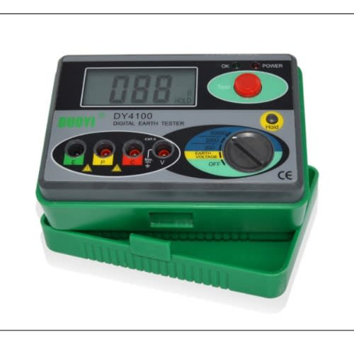 Digital Earth Resistance Tester Meter - Dy4100