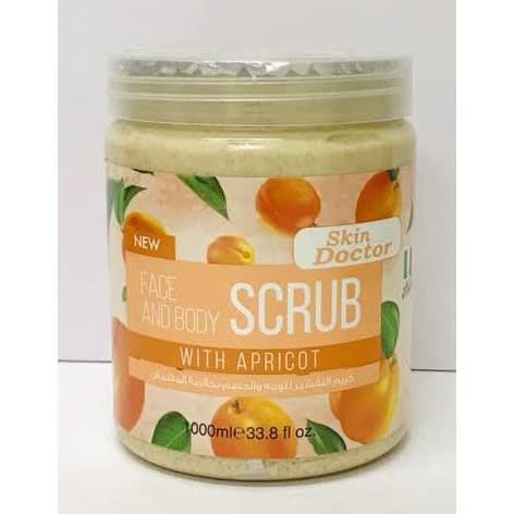 Apricot Face & Body Scrub - Big Size - 1000ml