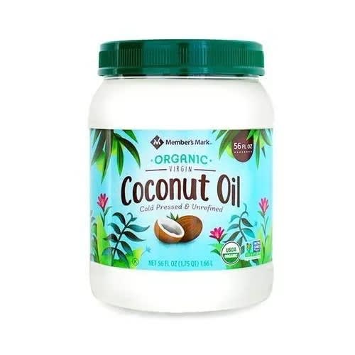 Organic Virgin Coconut Oil - Cold Pressed & Unrefined - 1.66L