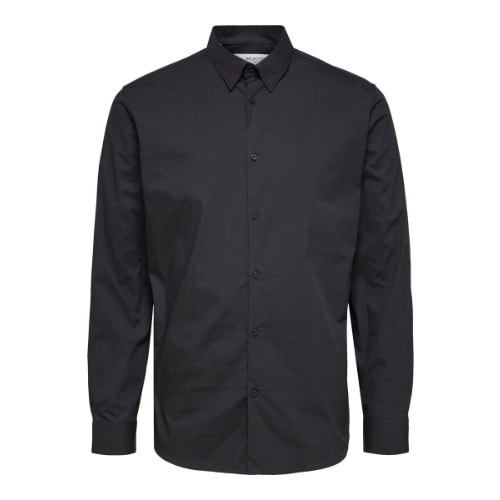 Classic Men's Cooperate Shirt- Black