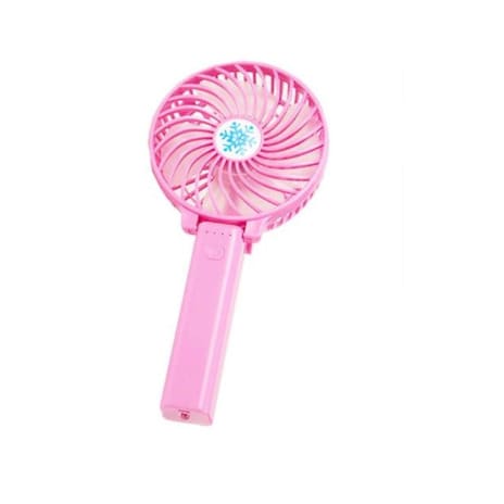 Rechargeable Mini Portable Handfan With Inbuilt Power Bank