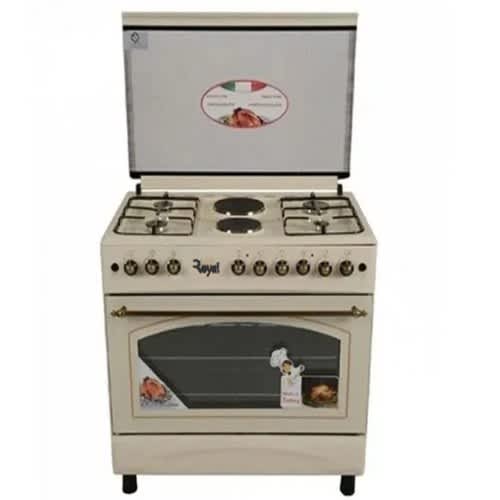 Series 4 Burner 2 Hotplate Gas Cooker With Dish Warmer 90x60cm