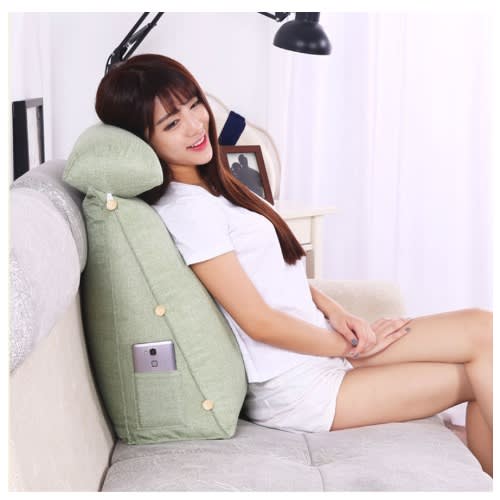 Back Rest Bed And Sofa Lounger Pillow