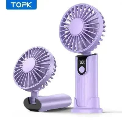 Topk K38 Handheld Multifunctional Fan - Purple