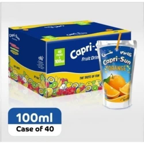 Capri-sun Orange - 100ml X 40pieces