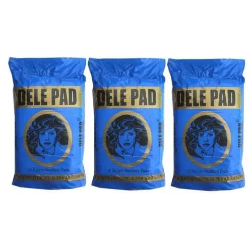 Dele Sanitary Pads - 10pieces X 3packs
