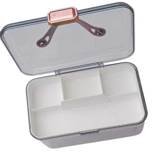 Acrylic First Aid Box - 2 Tiers - 26.5cm x 13cm