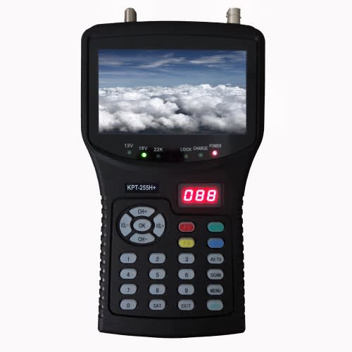 Satellite Finder + Ahd Cctv Tester + Monitor 3 In 1 Meter