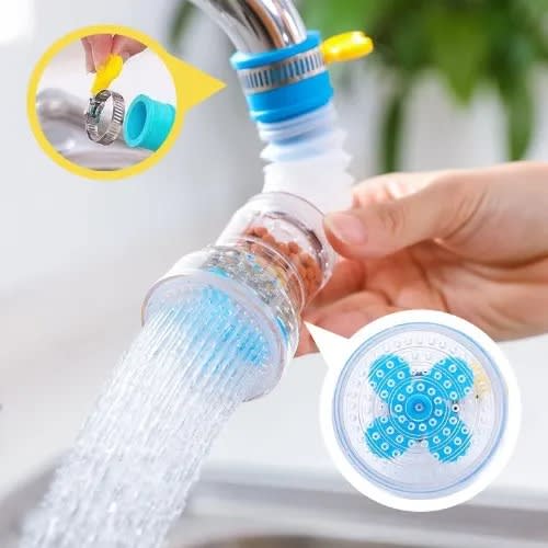 360 Rotating Kitchen Spot Faucet - Splash Resistant