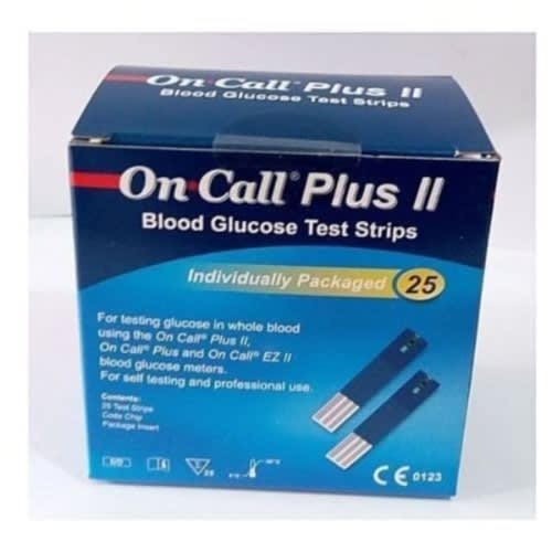 On Call Plus Ii Blood Glucose Test Strips