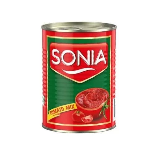 Sonia Tin Tomato Paste - 400g X 3 Pcs
