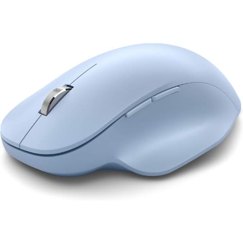 Bluetooth Ergonomic Mouse - Glacier With Comfortable Thumb Rest