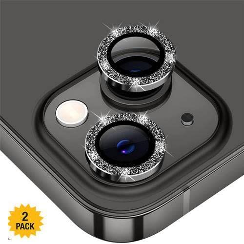 Black Camera Protector For Iphone 13 Mini- 2 Pack