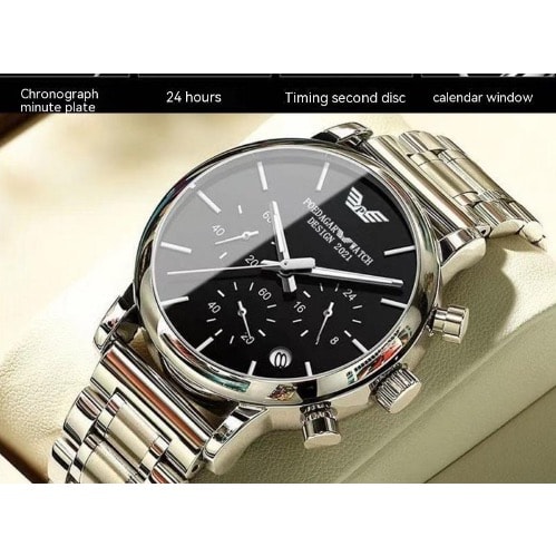 Poedagar Waterproof Luminous Men's Watch