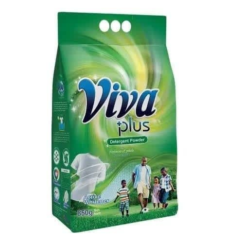 Viva Plus Laundry Detergent Powder - 850g X3