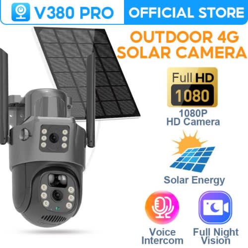 Solar 5g Ptz Dual Lens 5mp Camera