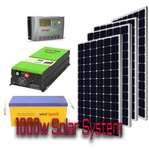 Complete Solar System - 1000w
