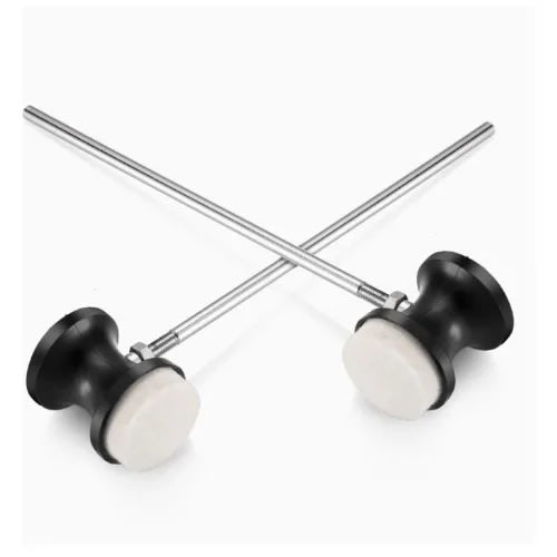 Double Sided Bass Drum Pedal Beater -2pcs