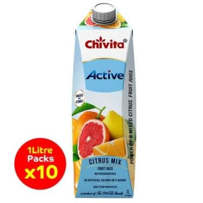 Chivita Power Of 6 Active Citrus - 1L X10