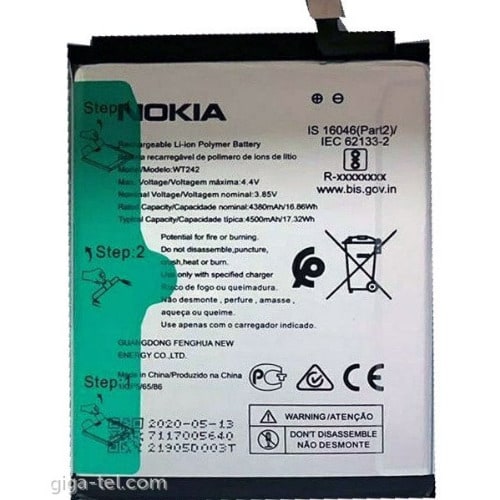 Replacement Battery For Nokia 2.3  Wt242