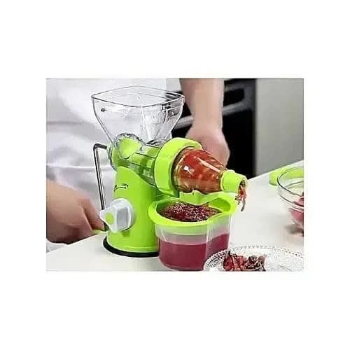 Multifunctional Manual Juicer - Green
