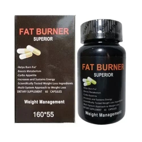 Fat Burners Superior For Weight Loss And Weight Management - 60 Capsules