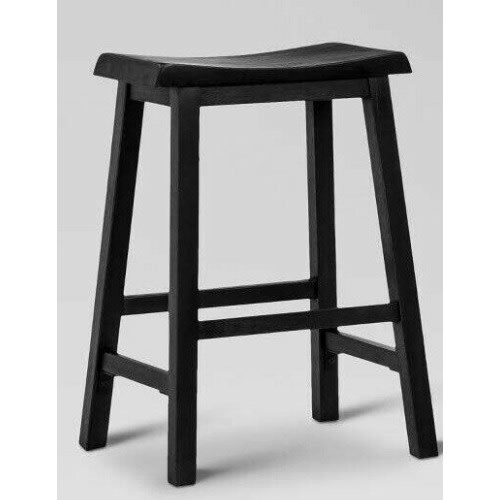 Set Of 2 - 24" Trenton Counter Stool - Black