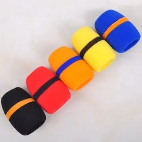 Microphone Foam Cover With Ring - 5 Pieces