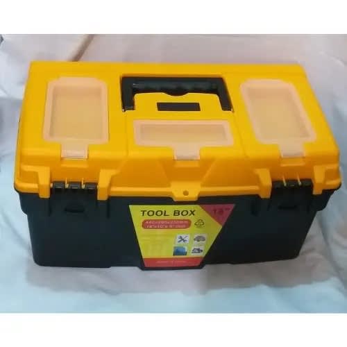 Empty Plastic Tools Box -18"
