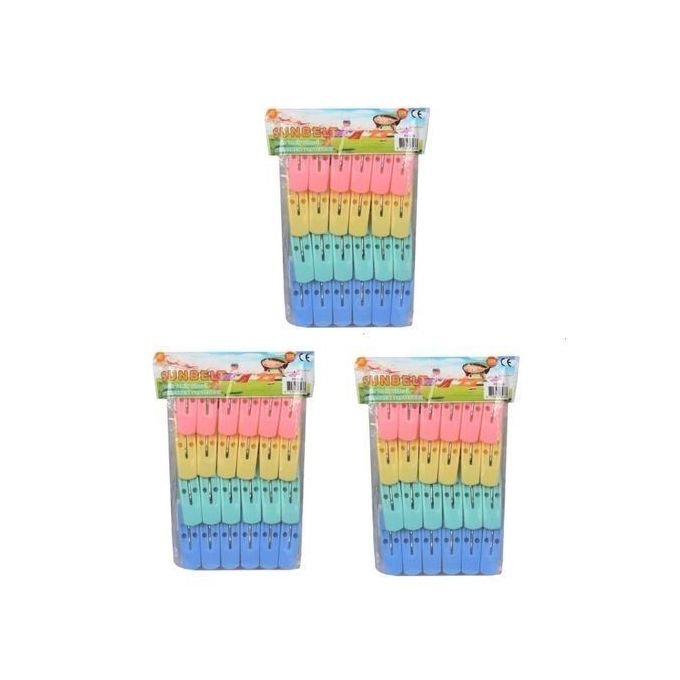 Cloth Pegs 72 Pieces