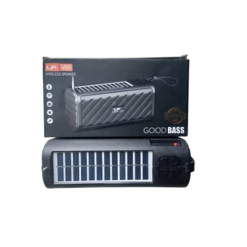 Solar Wireless Speaker - Good Bass - Lp V59