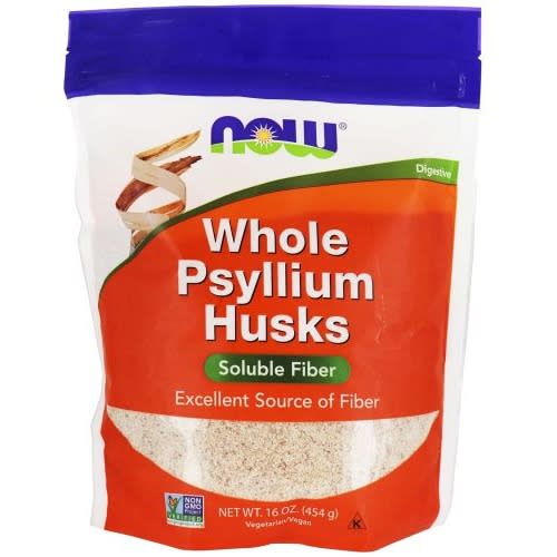 Whole Psyllium Husks - Solution Fiber - 16oz - 454g - Pack Of 2
