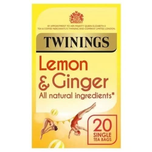 Lemon And Ginger Tea - 20 Count