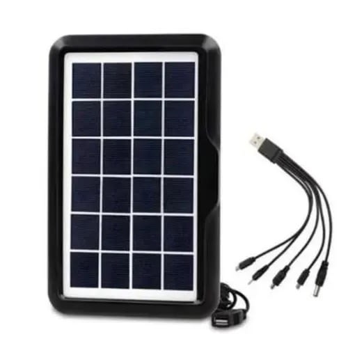 Solar Panel Usb Phone Charger - 3.2w