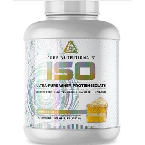 Whey Isolate Protein - 5lbs - 80 Servings -  2272g