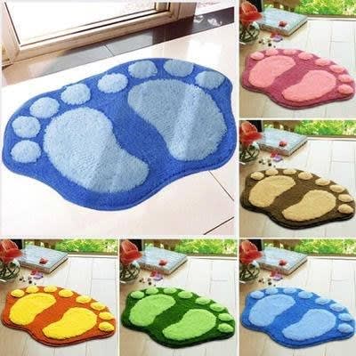 6 Set Of Fluffy Foot Mat - 2 Big & 4 Small Sizes
