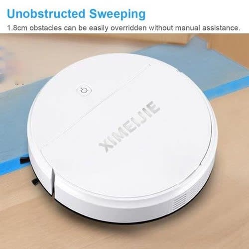 Ximeijie Smart Robot Rechargeable Automatic Vacuum Cleaner Sweeper - White