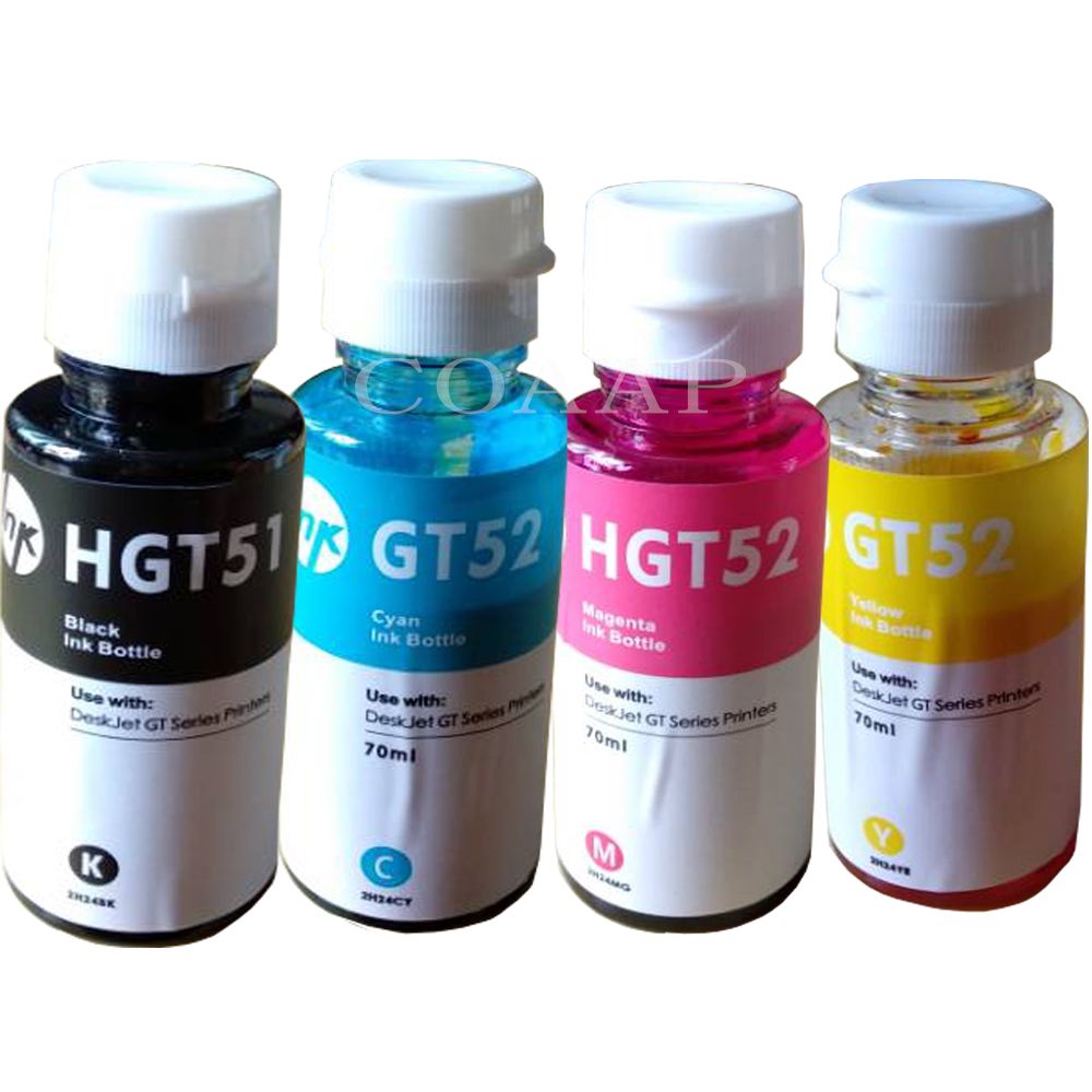 Compatible Gt51 Gt52 Inks For Hp364 Hp564 Hp178 Hp