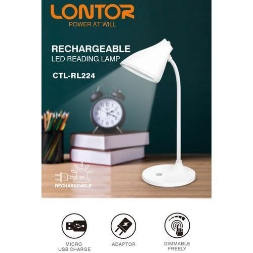 Flexible Adjust Reading Lamp With Lasting Battery